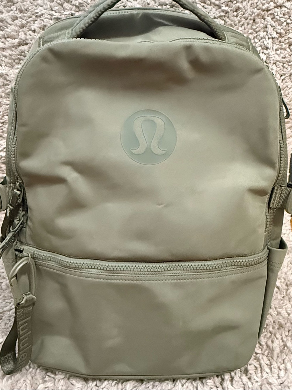 lululemon athletica Unisex Sage Green Backpack - Streamlined Everyday Pack